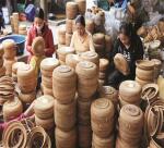 Exports of bamboo and rattan products: Struggling for raw materials