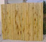 Free rustic beauty of bamboo fence