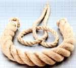 Processing of coconut fiber ropes do not harm the environment