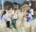 Bamboo, rattan handicraft from Xuan Hoi village exported abroad